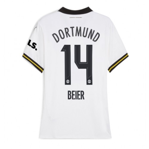 Borussia Dortmund Maximilian Beier #14 Tredje Tröja Dam 2024-25 Kortärmad