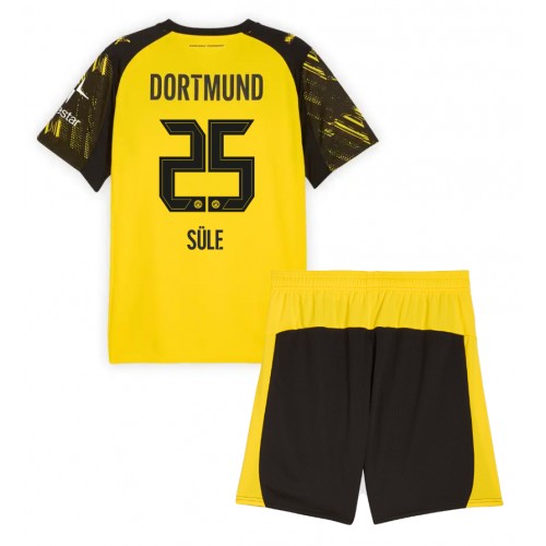 Borussia Dortmund Niklas Sule #25 Hemmatröja Barn 2025-26 Kortärmad (+ Korta byxor)