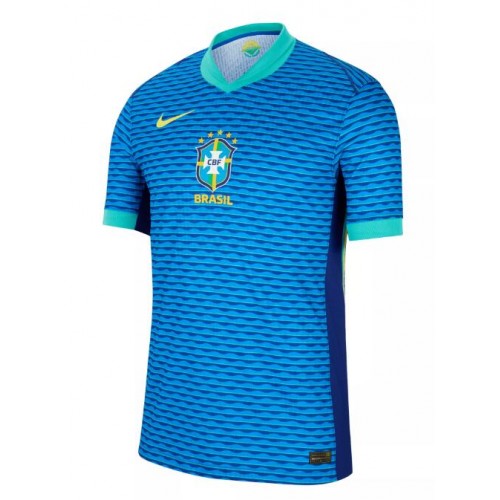 Brasilien Bortatröja Dam Copa America 2024 Kortärmad Brasilien Bortatröja Dam Copa America 2024 Kortärmad