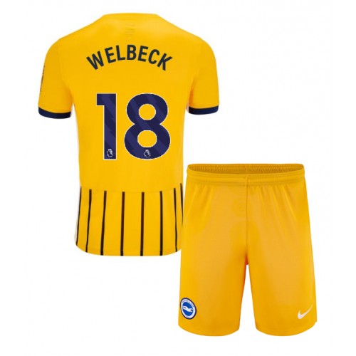Brighton Danny Welbeck #18 Bortatröja Barn 2024-25 Kortärmad (+ Korta byxor) Brighton Danny Welbeck #18 Bortatröja Barn 2024-25 Kortärmad (+ Korta byxor)
