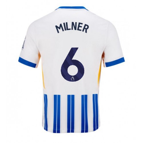 Brighton James Milner #6 Hemmatröja 2024-25 Kortärmad Brighton James Milner #6 Hemmatröja 2024-25 Kortärmad