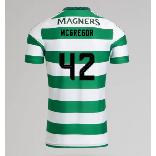 Celtic Callum McGregor #42 Hemmatröja 2024-25 Kortärmad Celtic Callum McGregor #42 Hemmatröja 2024-25 Kortärmad