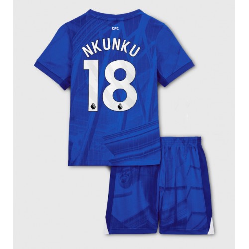 Chelsea Christopher Nkunku #18 Hemmatröja Barn 2025-26 Kortärmad (+ Korta byxor) Chelsea Christopher Nkunku #18 Hemmatröja Barn 2025-26 Kortärmad (+ Korta byxor)