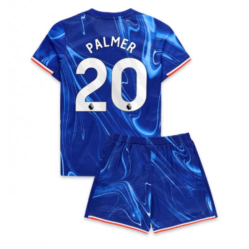 Chelsea Cole Palmer #20 Hemmatröja Barn 2024-25 Kortärmad (+ Korta byxor)