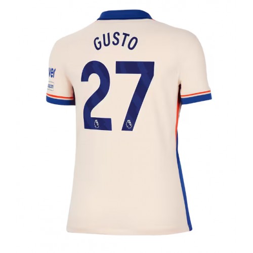 Chelsea Malo Gusto #27 Bortatröja Dam 2024-25 Kortärmad Chelsea Malo Gusto #27 Bortatröja Dam 2024-25 Kortärmad