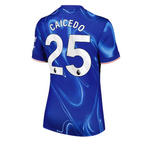 Chelsea Moises Caicedo #25 Hemmatröja Dam 2024-25 Kortärmad Chelsea Moises Caicedo #25 Hemmatröja Dam 2024-25 Kortärmad