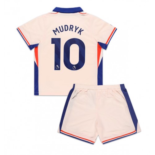 Chelsea Mykhailo Mudryk #10 Bortatröja Barn 2024-25 Kortärmad (+ Korta byxor) Chelsea Mykhailo Mudryk #10 Bortatröja Barn 2024-25 Kortärmad (+ Korta byxor)