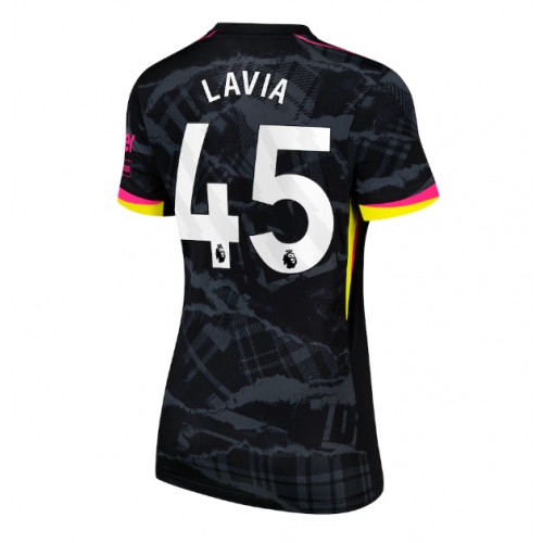 Chelsea Romeo Lavia #45 Tredje Tröja Dam 2024-25 Kortärmad Chelsea Romeo Lavia #45 Tredje Tröja Dam 2024-25 Kortärmad