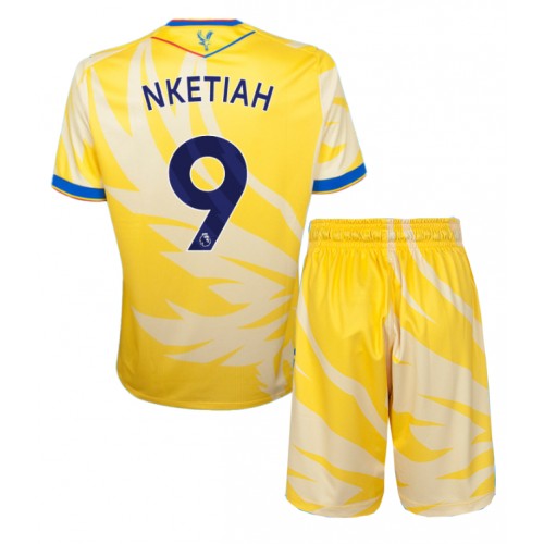 Crystal Palace Eddie Nketiah #9 Bortatröja Barn 2024-25 Kortärmad (+ Korta byxor) Crystal Palace Eddie Nketiah #9 Bortatröja Barn 2024-25 Kortärmad (+ Korta byxor)
