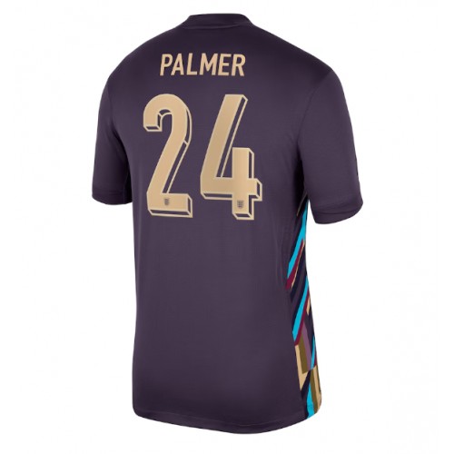 England Cole Palmer #24 Bortatröja EM 2024 Kortärmad England Cole Palmer #24 Bortatröja EM 2024 Kortärmad