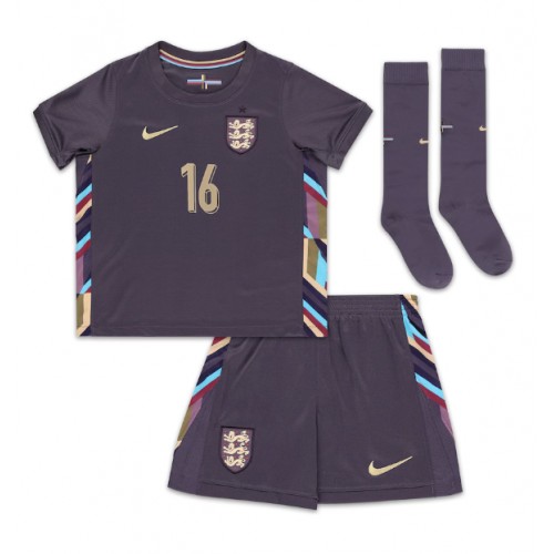 England Conor Gallagher #16 Bortatröja Barn EM 2024 Kortärmad (+ Korta byxor)