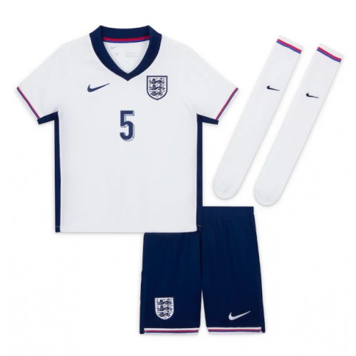 England John Stones #5 Hemmatröja Barn EM 2024 Kortärmad (+ Korta byxor)