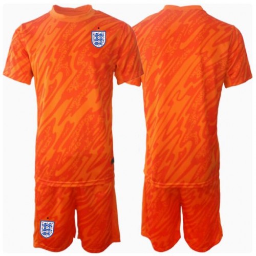 England Målvakt Hemmatröja Barn EM 2024 Kortärmad (+ Korta byxor) England Målvakt Hemmatröja Barn EM 2024 Kortärmad (+ Korta byxor)