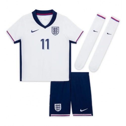 England Phil Foden #11 Hemmatröja Barn EM 2024 Kortärmad (+ Korta byxor)