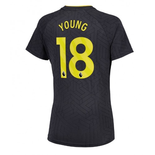 Everton Ashley Young #18 Bortatröja Dam 2024-25 Kortärmad Everton Ashley Young #18 Bortatröja Dam 2024-25 Kortärmad
