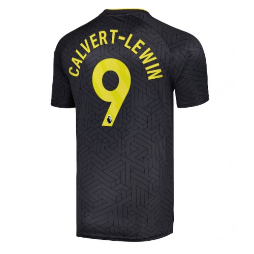 Everton Dominic Calvert-Lewin #9 Bortatröja 2024-25 Kortärmad Everton Dominic Calvert-Lewin #9 Bortatröja 2024-25 Kortärmad