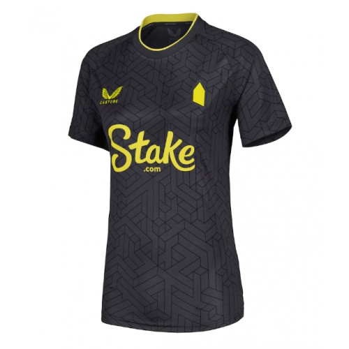 Everton Dominic Calvert-Lewin #9 Bortatröja Dam 2024-25 Kortärmad Everton Dominic Calvert-Lewin #9 Bortatröja Dam 2024-25 Kortärmad