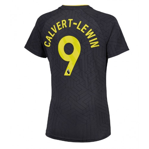 Everton Dominic Calvert-Lewin #9 Bortatröja Dam 2024-25 Kortärmad Everton Dominic Calvert-Lewin #9 Bortatröja Dam 2024-25 Kortärmad