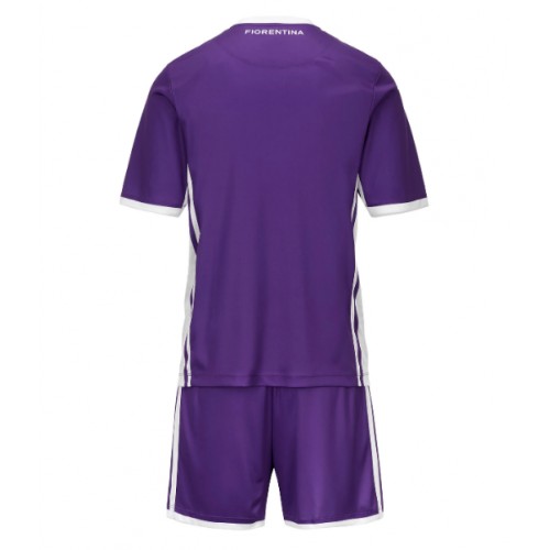 Fiorentina Hemmatröja Barn 2025-26 Kortärmad (+ Korta byxor)