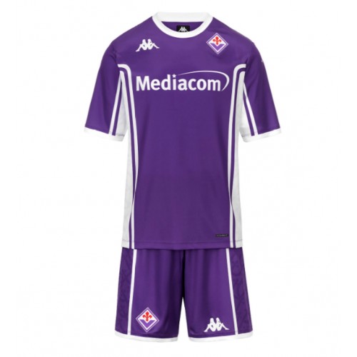 Fiorentina Moise Kean #20 Hemmatröja Barn 2025-26 Kortärmad (+ Korta byxor)