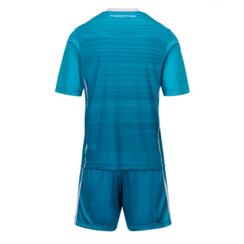 Fiorentina Tredje Tröja Barn 2025-26 Kortärmad (+ Korta byxor)
