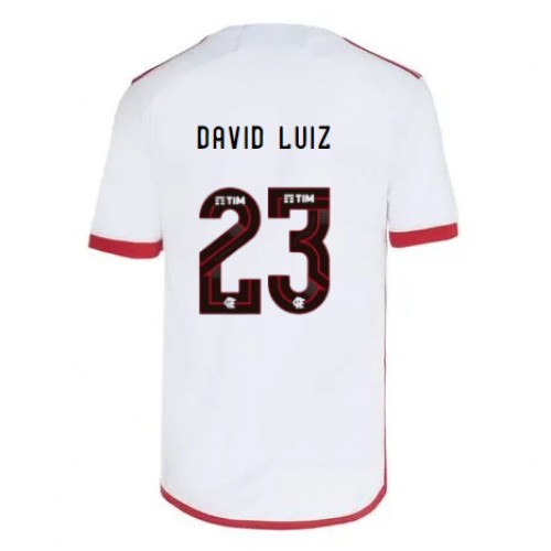 Flamengo David Luiz #23 Bortatröja 2024-25 Kortärmad Flamengo David Luiz #23 Bortatröja 2024-25 Kortärmad