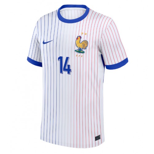 Frankrike Adrien Rabiot #14 Bortatröja EM 2024 Kortärmad Frankrike Adrien Rabiot #14 Bortatröja EM 2024 Kortärmad