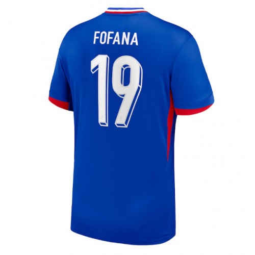 Frankrike Youssouf Fofana #19 Hemmatröja EM 2024 Kortärmad Frankrike Youssouf Fofana #19 Hemmatröja EM 2024 Kortärmad