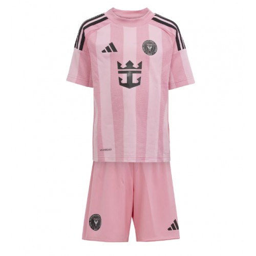 Inter Miami Hemmatröja Barn 2025-26 Kortärmad (+ Korta byxor)