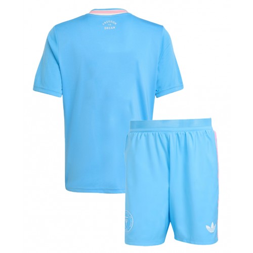 Inter Miami Tredje Tröja Barn 2025-26 Kortärmad (+ Korta byxor)