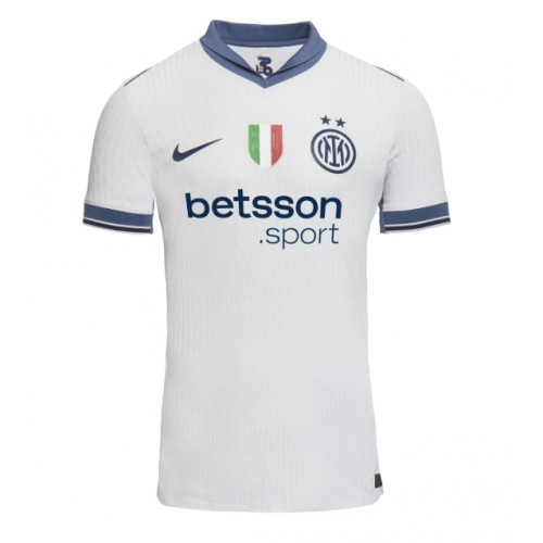 Inter Milan Alessandro Bastoni #95 Bortatröja 2024-25 Kortärmad Inter Milan Alessandro Bastoni #95 Bortatröja 2024-25 Kortärmad