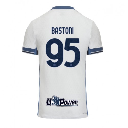 Inter Milan Alessandro Bastoni #95 Bortatröja 2024-25 Kortärmad Inter Milan Alessandro Bastoni #95 Bortatröja 2024-25 Kortärmad