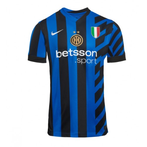 Inter Milan Alessandro Bastoni #95 Hemmatröja 2024-25 Kortärmad Inter Milan Alessandro Bastoni #95 Hemmatröja 2024-25 Kortärmad