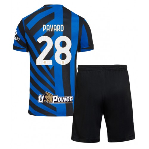 Inter Milan Benjamin Pavard #28 Hemmatröja Barn 2024-25 Kortärmad (+ Korta byxor) Inter Milan Benjamin Pavard #28 Hemmatröja Barn 2024-25 Kortärmad (+ Korta byxor)