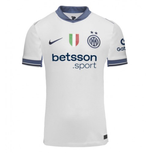 Inter Milan Henrikh Mkhitaryan #22 Bortatröja 2024-25 Kortärmad Inter Milan Henrikh Mkhitaryan #22 Bortatröja 2024-25 Kortärmad