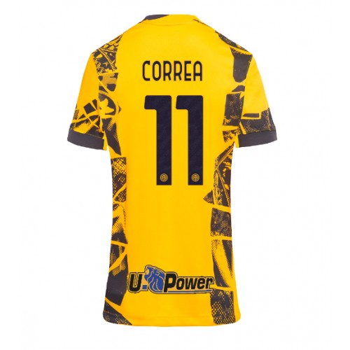 Inter Milan Joaquin Correa #11 Tredje Tröja Dam 2024-25 Kortärmad