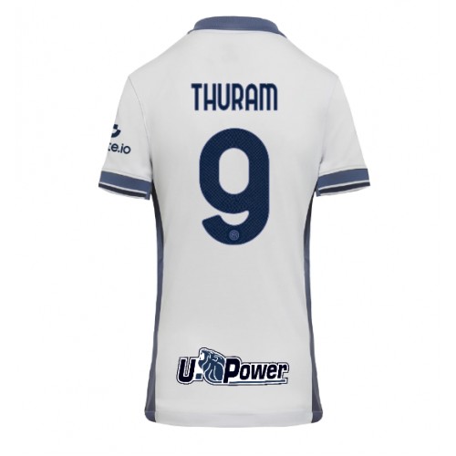 Inter Milan Marcus Thuram #9 Bortatröja Dam 2024-25 Kortärmad Inter Milan Marcus Thuram #9 Bortatröja Dam 2024-25 Kortärmad