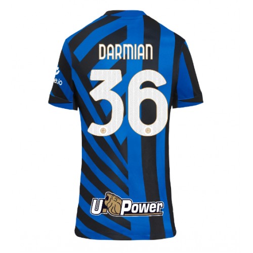 Inter Milan Matteo Darmian #36 Hemmatröja Dam 2024-25 Kortärmad Inter Milan Matteo Darmian #36 Hemmatröja Dam 2024-25 Kortärmad