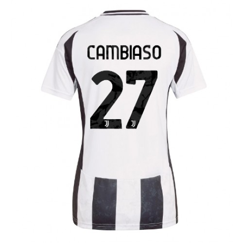 Juventus Andrea Cambiaso #27 Hemmatröja Dam 2024-25 Kortärmad Juventus Andrea Cambiaso #27 Hemmatröja Dam 2024-25 Kortärmad