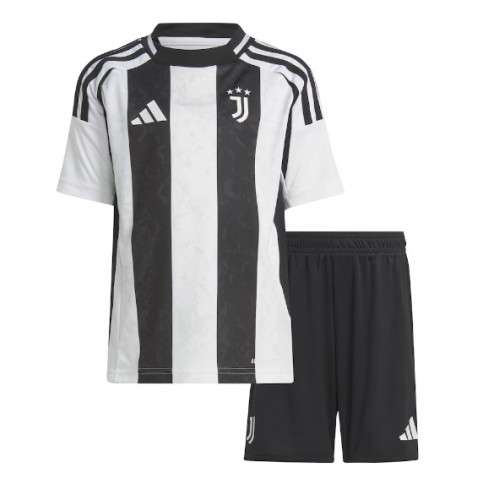 Juventus Dusan Vlahovic #9 Hemmatröja Barn 2024-25 Kortärmad (+ Korta byxor)