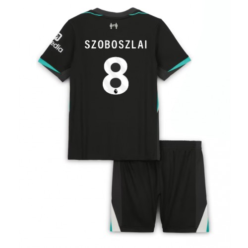 Liverpool Dominik Szoboszlai #8 Bortatröja Barn 2024-25 Kortärmad (+ Korta byxor)