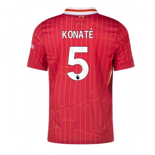Liverpool Ibrahima Konate #5 Hemmatröja 2024-25 Kortärmad Liverpool Ibrahima Konate #5 Hemmatröja 2024-25 Kortärmad