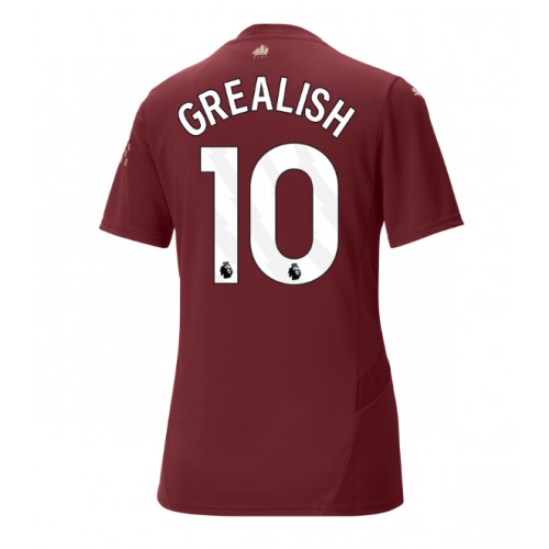 Manchester City Jack Grealish #10 Tredje Tröja Dam 2024-25 Kortärmad Manchester City Jack Grealish #10 Tredje Tröja Dam 2024-25 Kortärmad