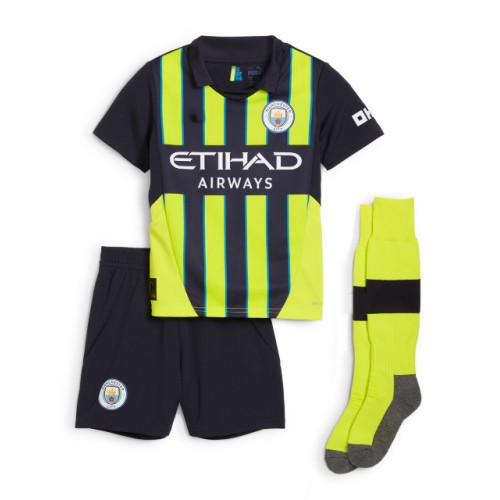 Manchester City Nathan Ake #6 Bortatröja Barn 2024-25 Kortärmad (+ Korta byxor) Manchester City Nathan Ake #6 Bortatröja Barn 2024-25 Kortärmad (+ Korta byxor)