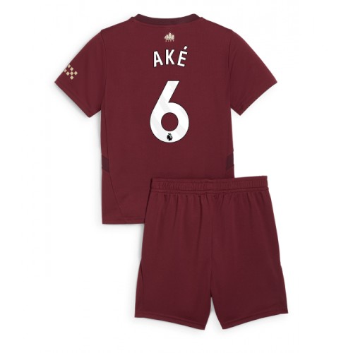 Manchester City Nathan Ake #6 Tredje Tröja Barn 2024-25 Kortärmad (+ Korta byxor) Manchester City Nathan Ake #6 Tredje Tröja Barn 2024-25 Kortärmad (+ Korta byxor)