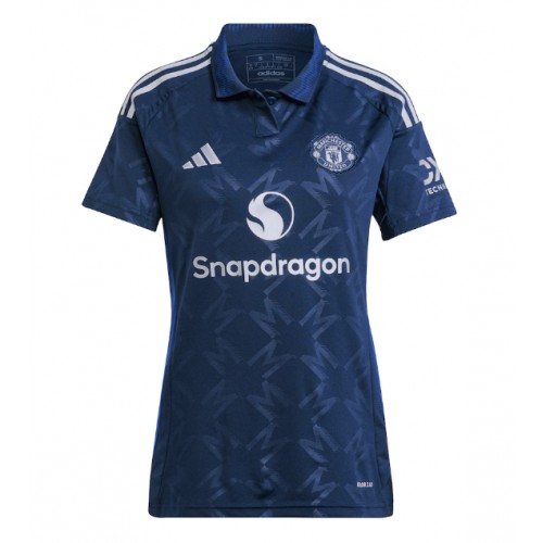 Manchester United Bortatröja Dam 2024-25 Kortärmad Manchester United Bortatröja Dam 2024-25 Kortärmad
