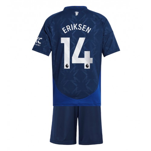 Manchester United Christian Eriksen #14 Bortatröja Barn 2024-25 Kortärmad (+ Korta byxor) Manchester United Christian Eriksen #14 Bortatröja Barn 2024-25 Kortärmad (+ Korta byxor)