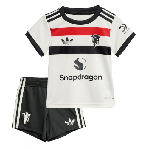 Manchester United Mason Mount #7 Tredje Tröja Barn 2024-25 Kortärmad (+ Korta byxor)