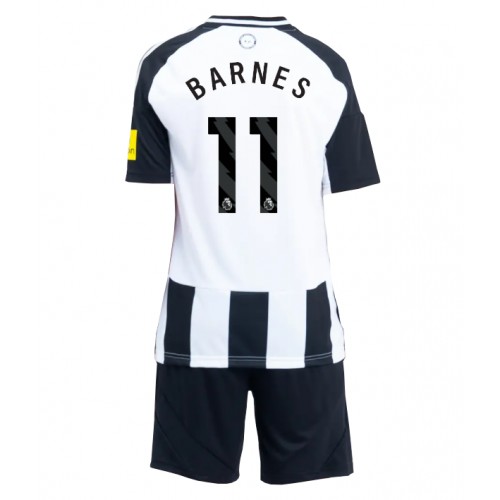 Newcastle United Harvey Barnes #11 Hemmatröja Barn 2024-25 Kortärmad (+ Korta byxor)