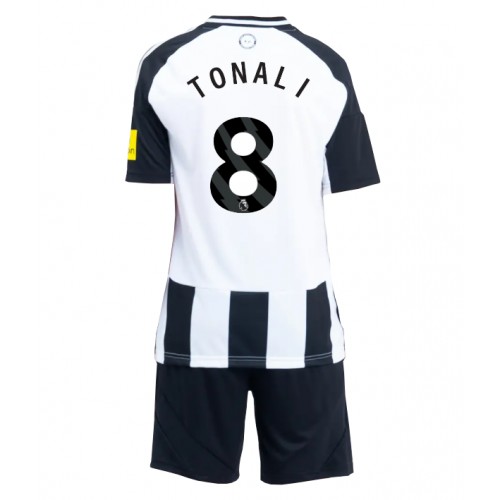 Newcastle United Sandro Tonali #8 Hemmatröja Barn 2024-25 Kortärmad (+ Korta byxor)